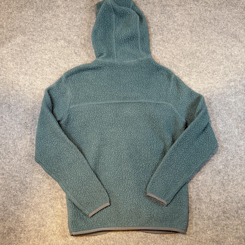 Patagonia Jacket Womens XS Green Retro Pile Fleece Hooded Full Zip STY22806 - Picture 8 of 10